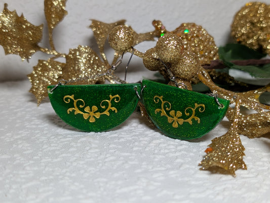 Golden Blossom Glitter